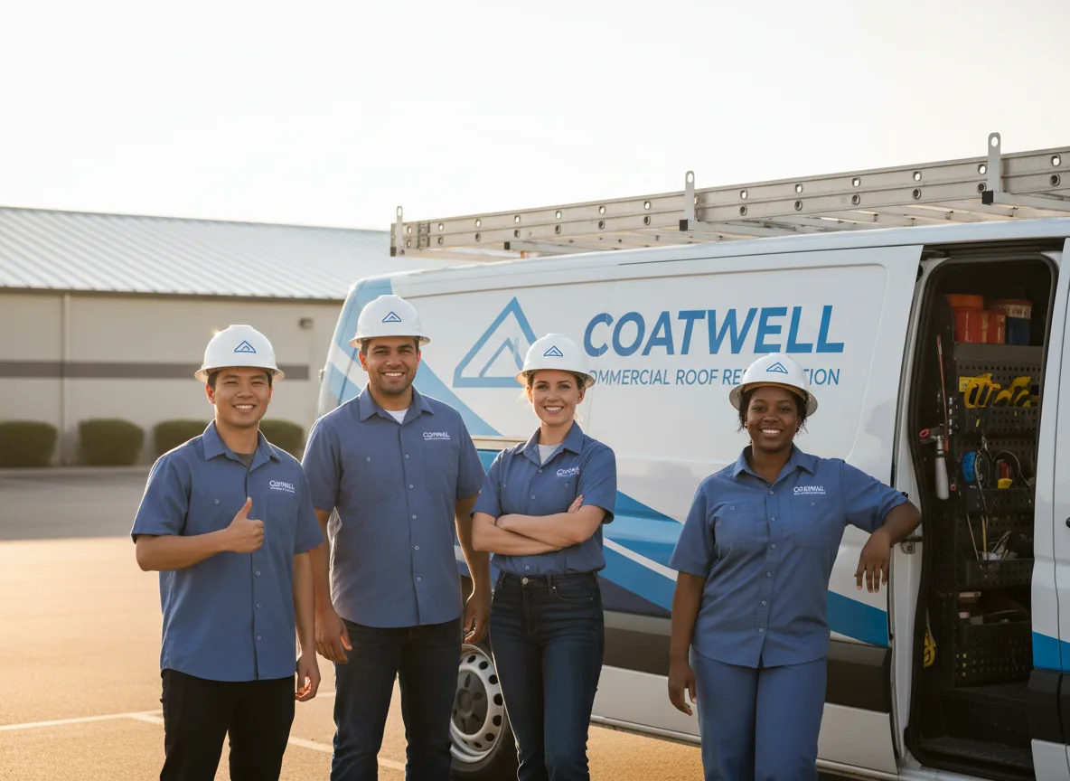 Commercial roof coating company in Barton, OH